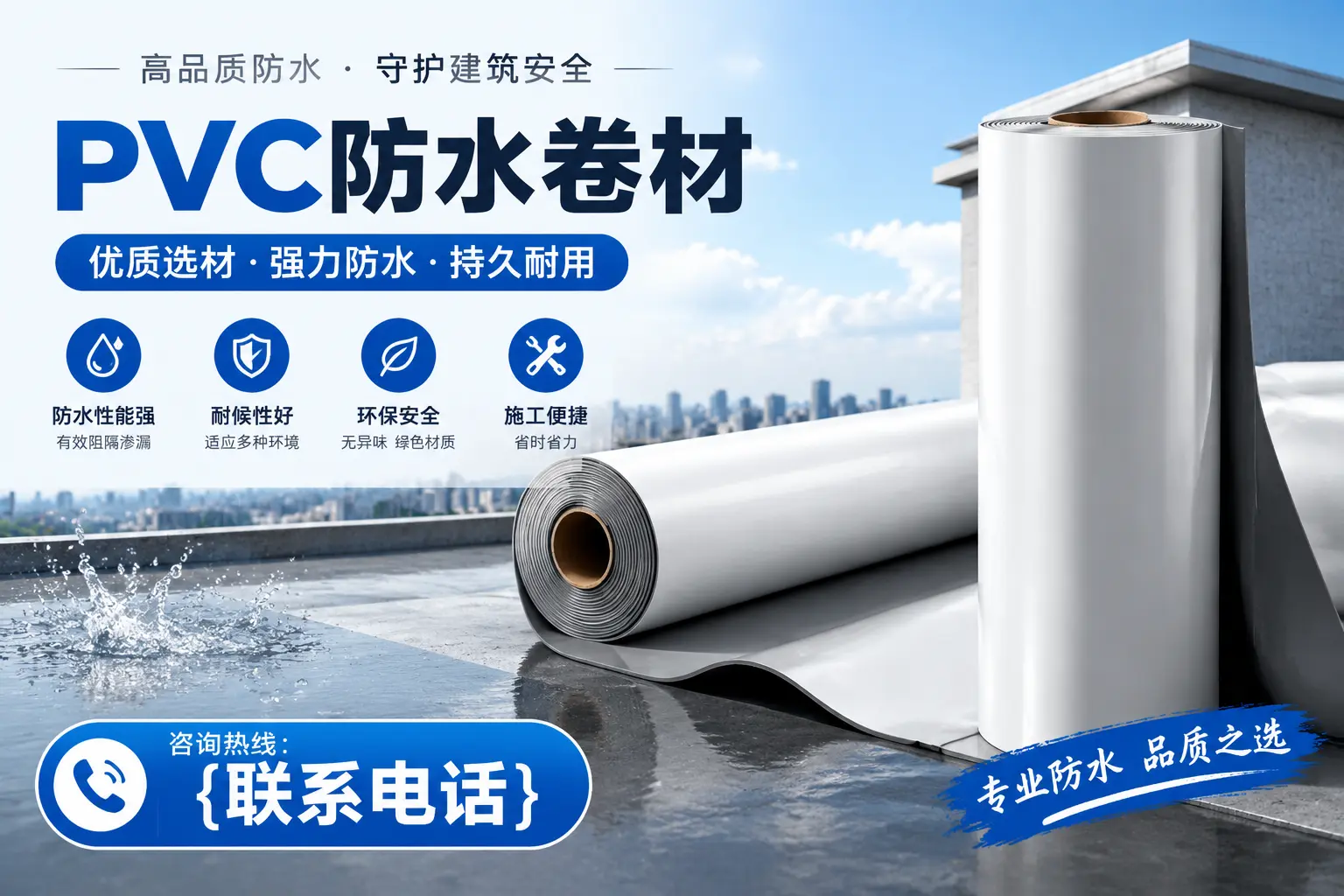 PVC防水卷材的选购技巧与注意事项，助您在南京找到合适产品